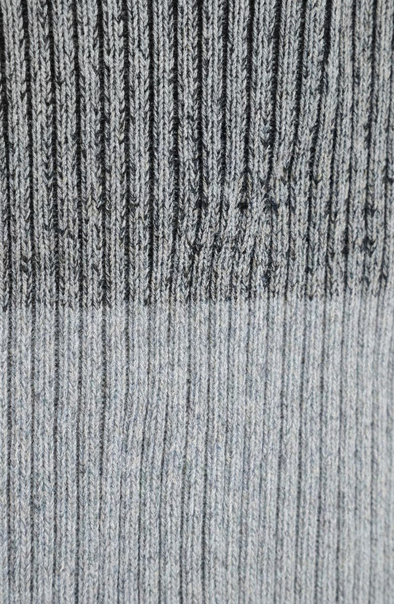 Modenaire Colorblock Polo Collar Knit Vest, Alternate, color, Light Grey / Charcoal