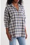 Shirley Plaid Oversize Button-Up Shirt