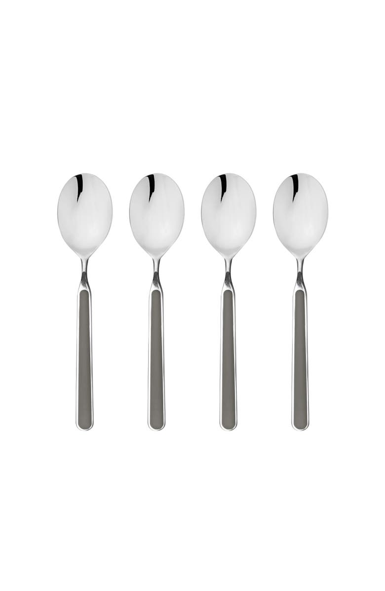 Mepra Fantasia Coffee Spoon Set - 4 Pieces, Main, color, Vicuna