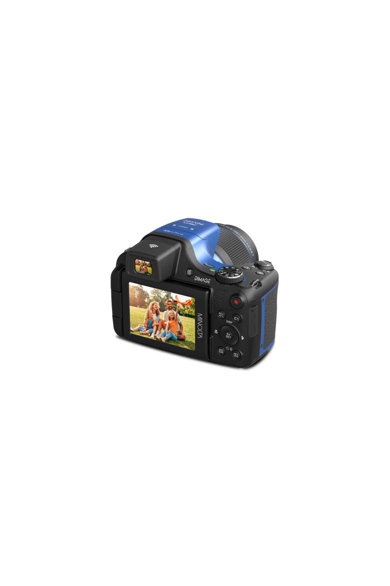 MN68Z 20MP/4K 68x Optical Zoom Bridge Camera, Alternate, color, Blue
