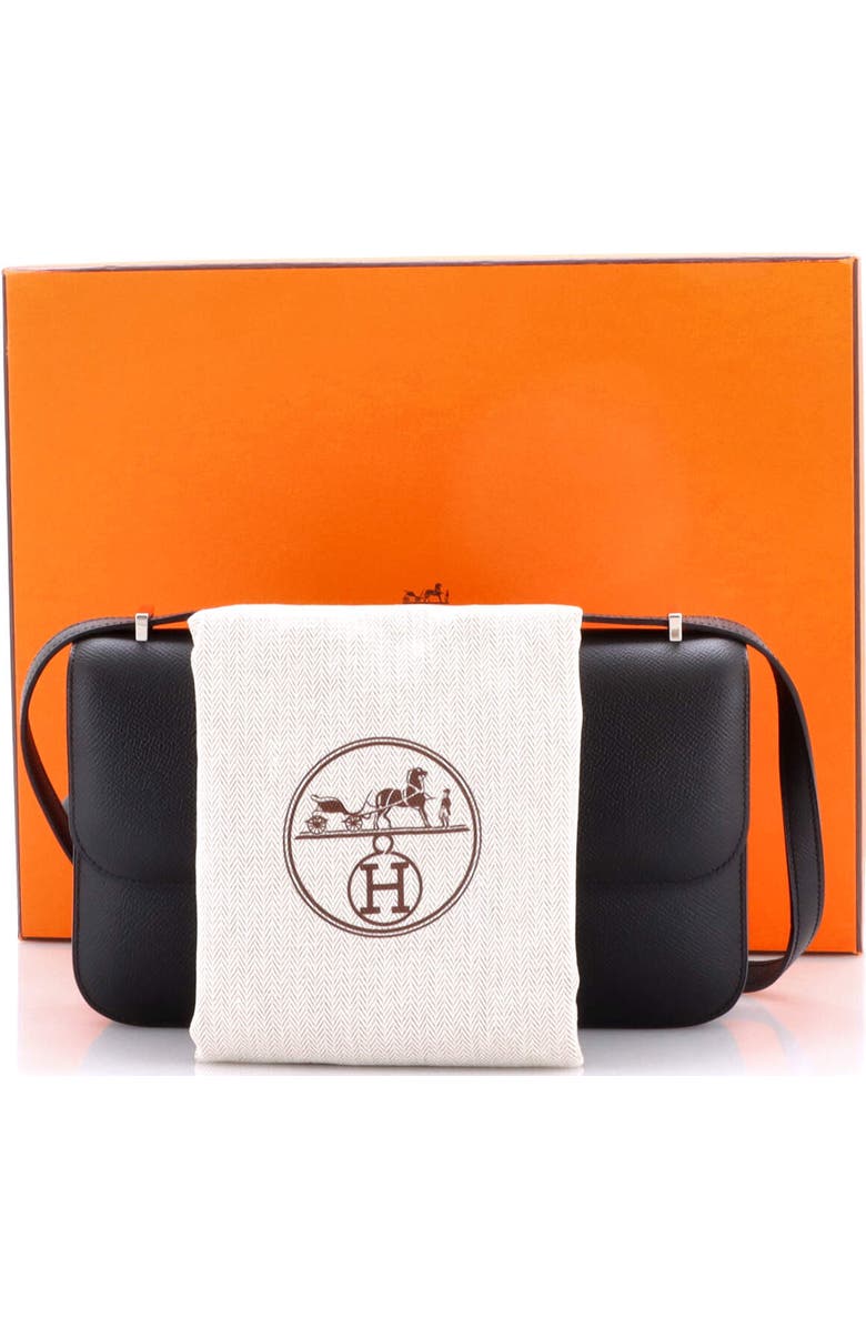 Pre-Owned Hermes Constance Elan Bag Epsom 25, Alternate, color, Noir