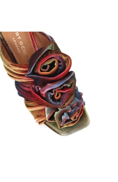 Kurt Geiger London Bloom Mule In Multi