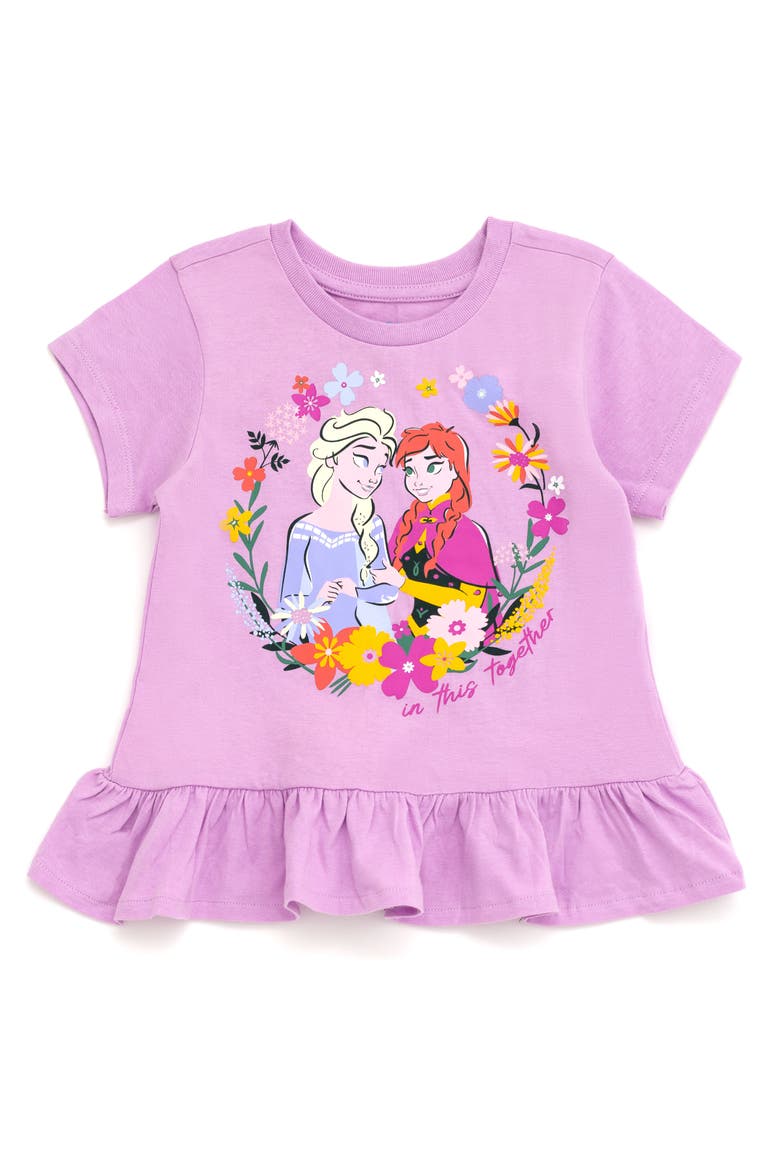 Frozen 2-Pack Short Sleeve T-Shirts, Alternate, color, Frozen Purple Light