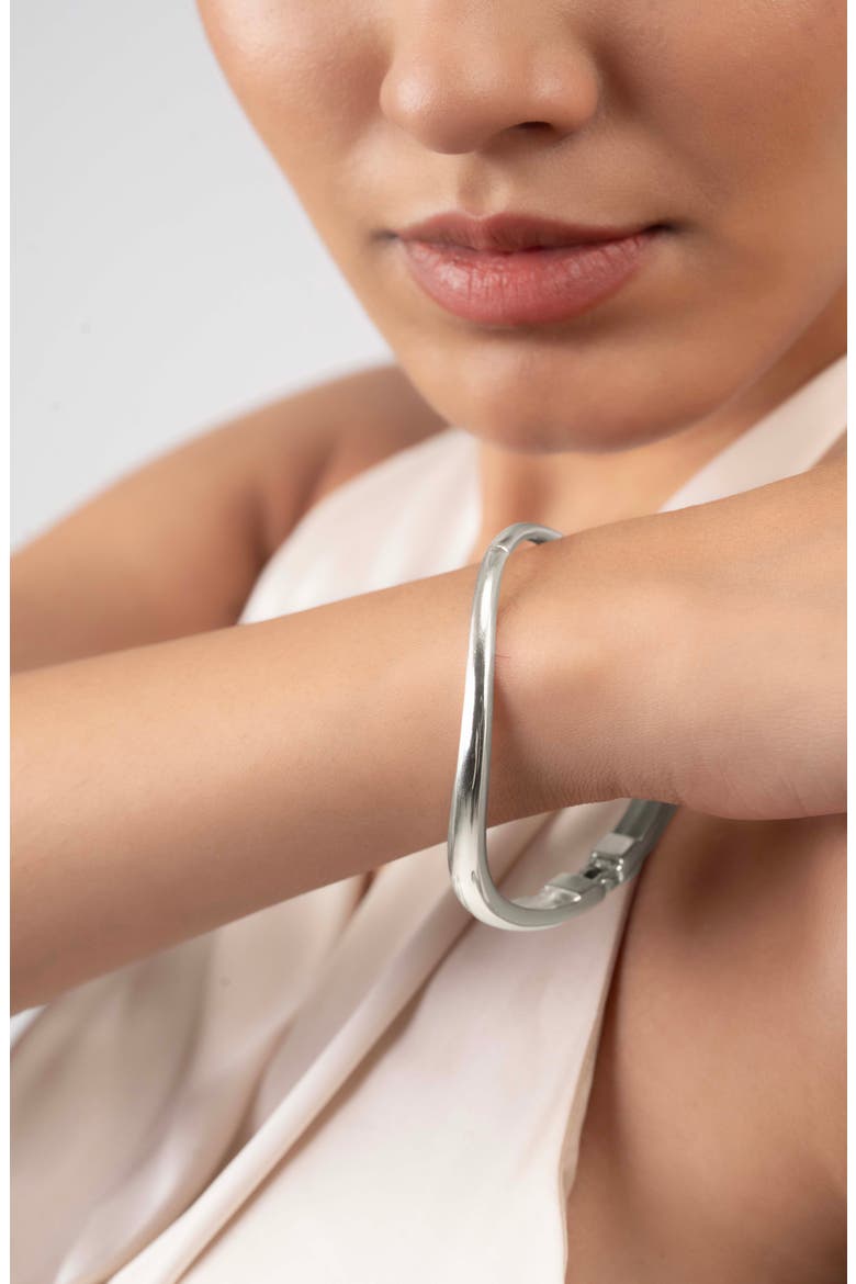 Soléne Bangle, Alternate, color, SILVER
