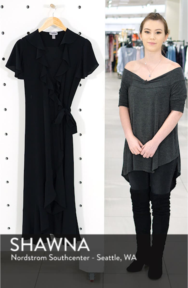 Ruffle Wrap Dress, sales video thumbnail