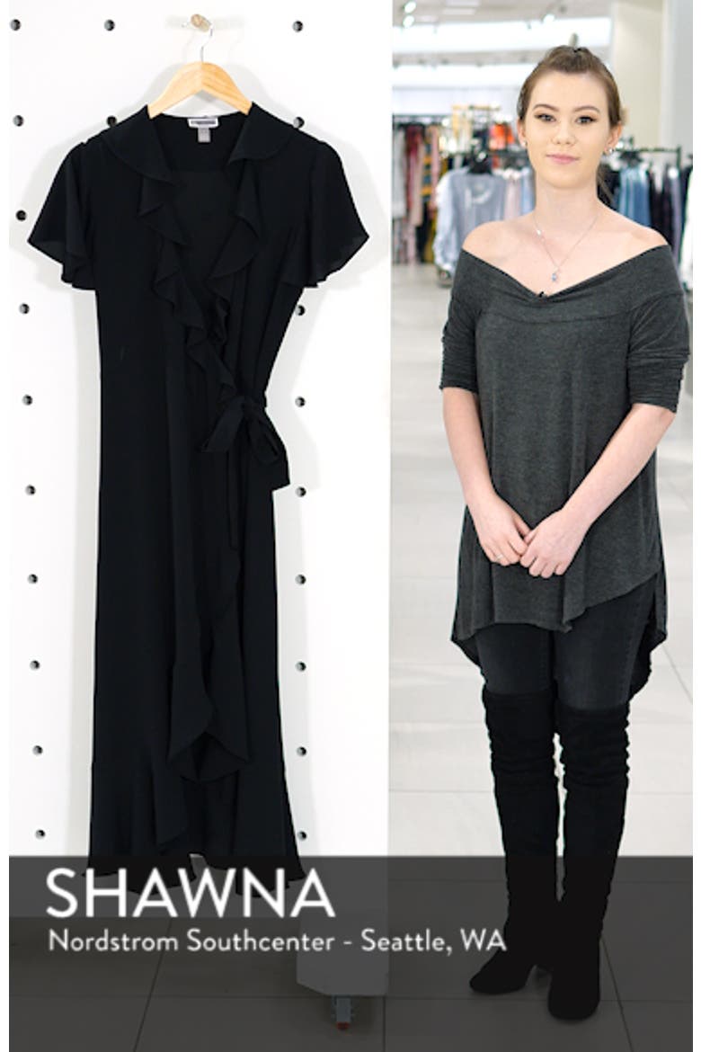Ruffle Wrap Dress video
