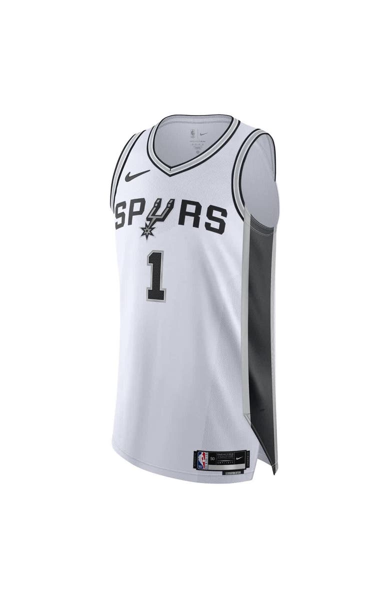 Nike Men's Nike Victor Wembanyama White San Antonio Spurs Authentic Jersey - Association Edition, Alternate, color, White