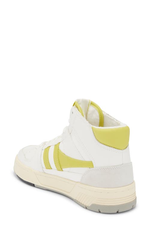 Gola Allcourt High Top Sneaker In White