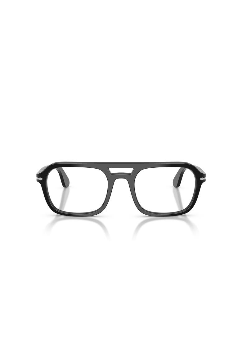 56mm Square optical glasses, Alternate, color, Black
