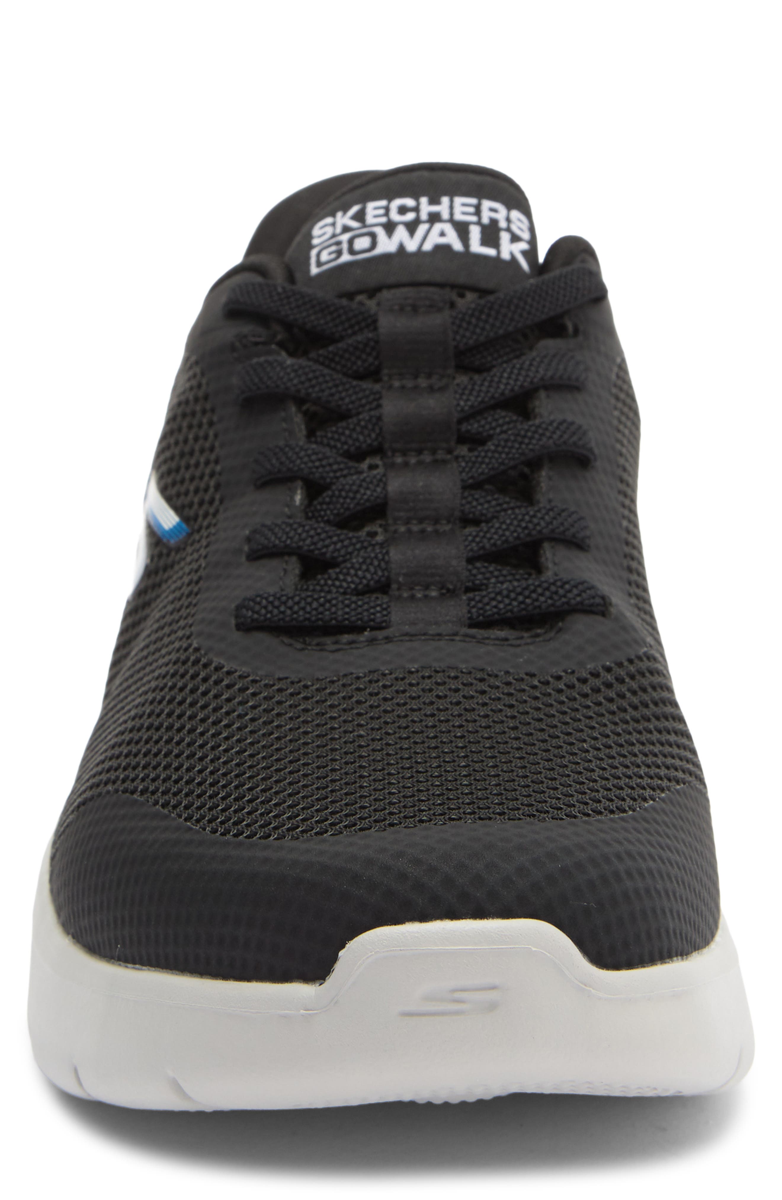 SKECHERS Slip-ins: GO WALK Flex Hands Up Sneaker, Alternate, color, Black Grey