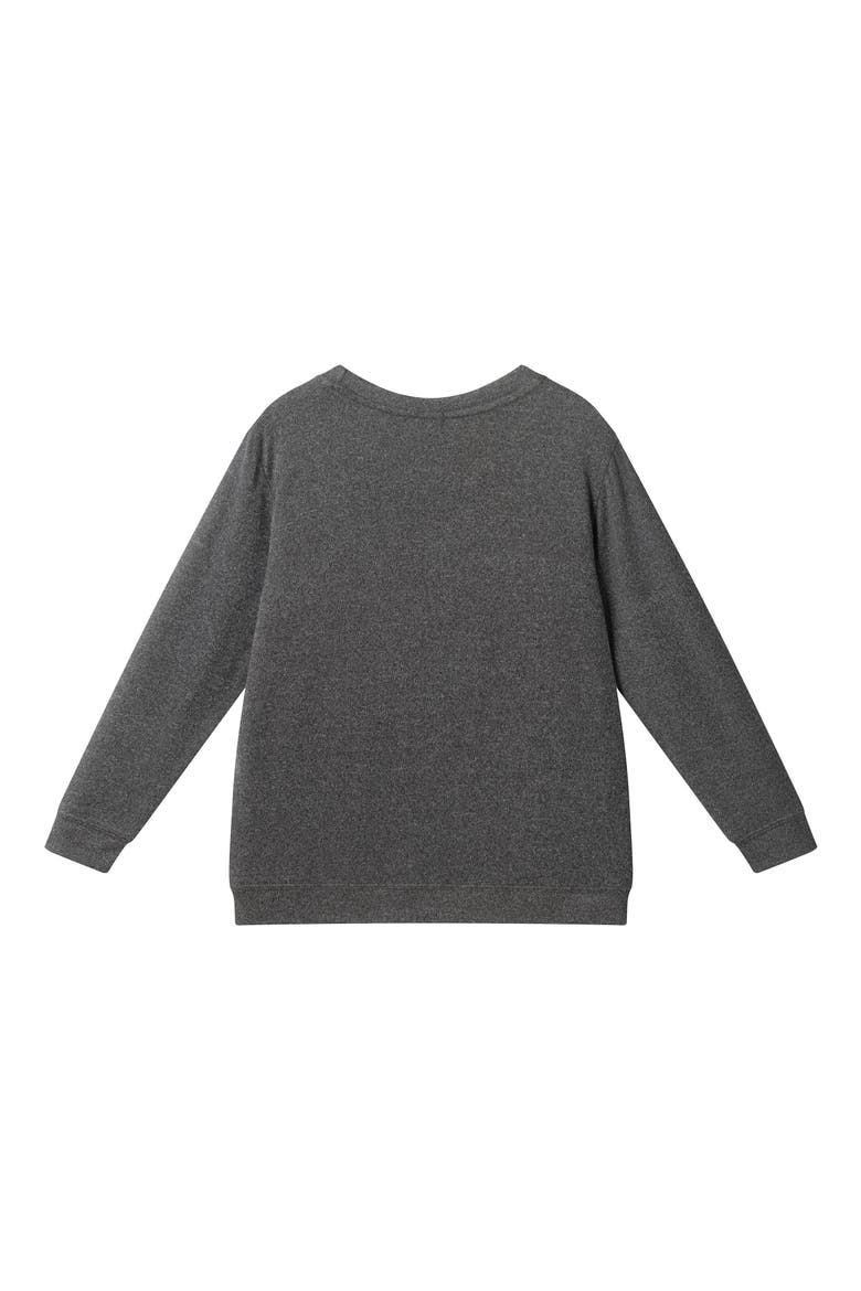 Kids' Graphic Sweatshirt, Alternate, color, GREY
