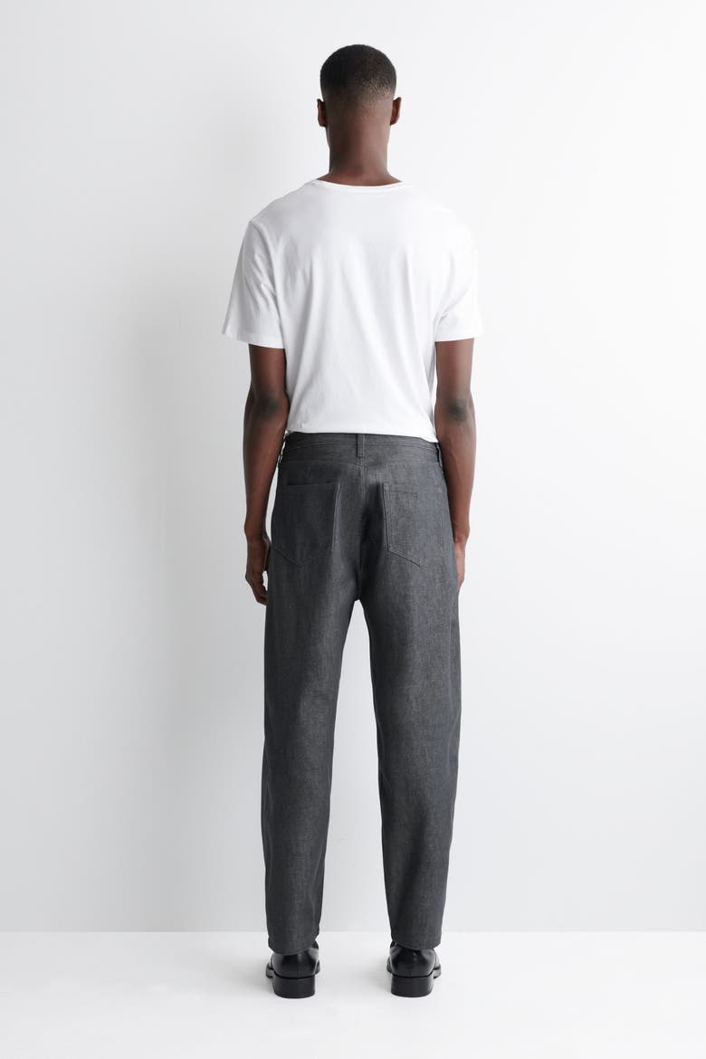 Dome Relaxed-Fit Straight-Leg Jeans, Alternate, color, DARK GRAY