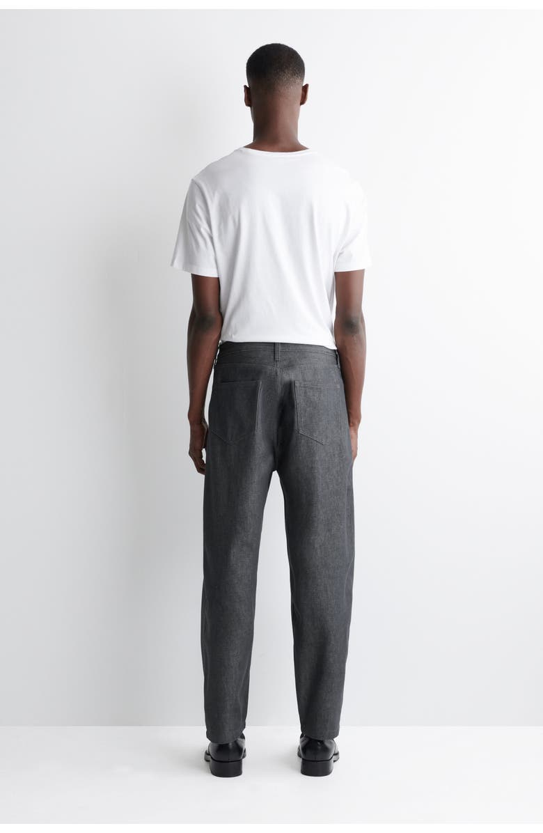 COS Dome Relaxed-Fit Straight-Leg Jeans, Alternate, color, Dark Gray