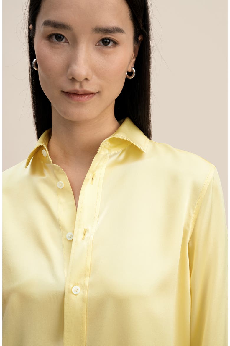 Women's Golden Cocoon Tailored Shirt, Alternate, color, Undyed Natural Golden