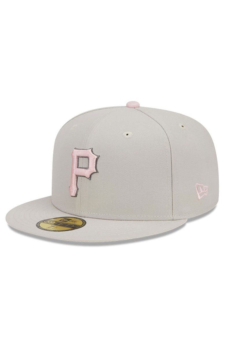 New Era Men's New Era Khaki Pittsburgh Pirates 2023 Mother's Day On-Field 59FIFTY Fitted Hat, Alternate, color,