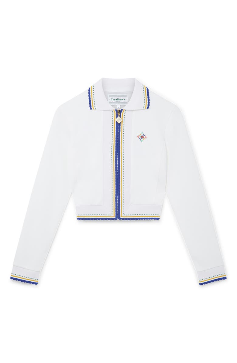 Casablanca Scallop Edge Track Jacket, Main, color,