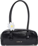 Madden Girl Kids' Crinkle Faux Leather Shoulder Bag