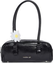 Madden Girl Kids' Crinkle Faux Leather Shoulder Bag