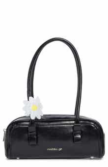 Madden Girl Kids' Crinkle Faux Leather Shoulder Bag