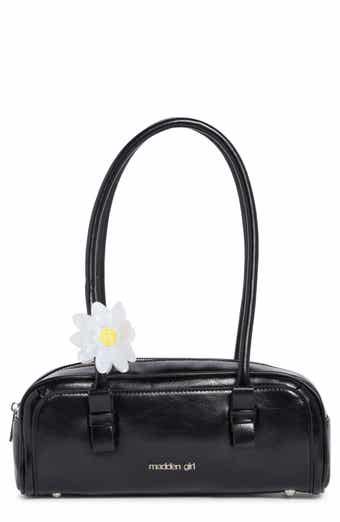 Madden Girl Kids' Crinkle Faux Leather Shoulder Bag