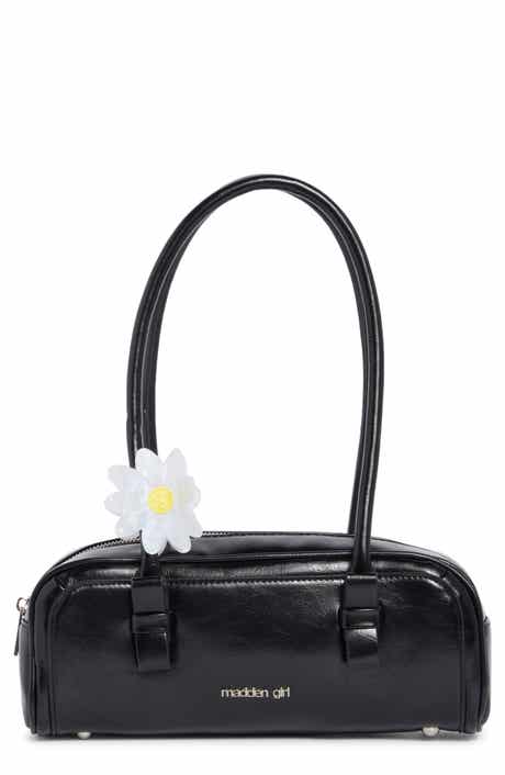 Madden Girl Kids' Crinkle Faux Leather Shoulder Bag