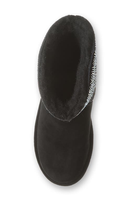 Bearpaw Glam Platform Western Boot In Black