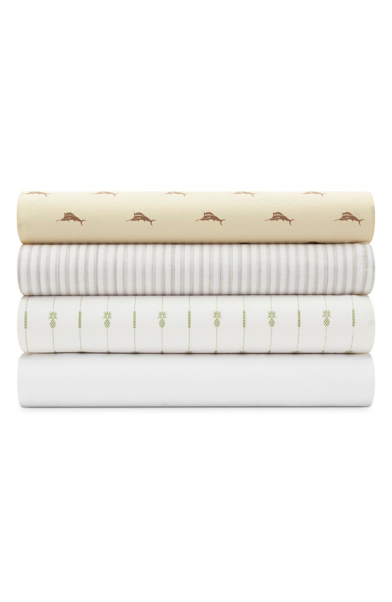 Tommy Bahama Stonewash Sheet Set, Alternate, color, Beach Gray