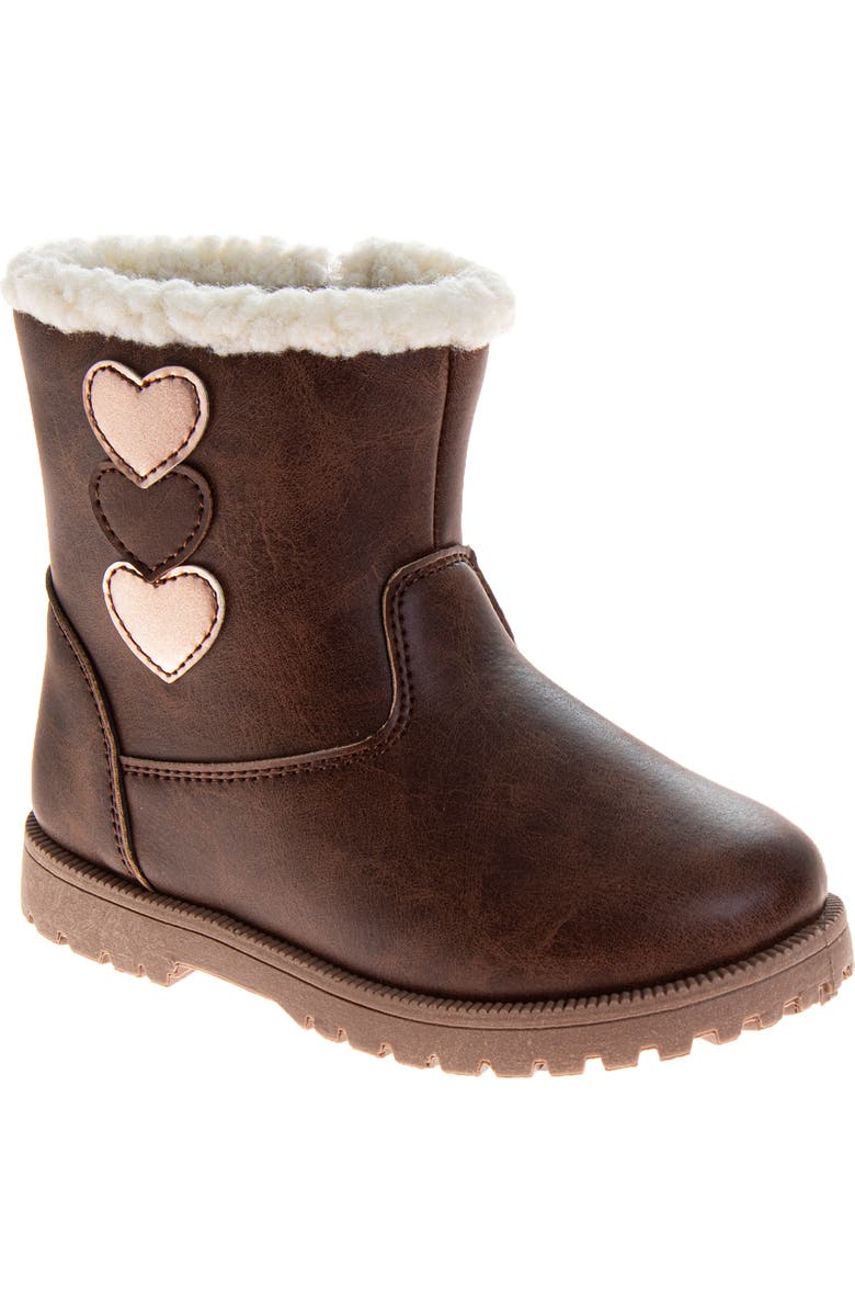 Kensie Kids' Laura Ashley Fleece Lined Boot, Main, color,