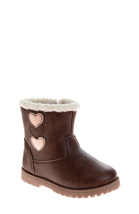Kids' Laura Ashley Fleece Lined Boot (Walker & Toddler)