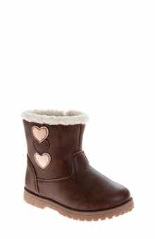 Kensie Kids' Laura Ashley Fleece Lined Boot