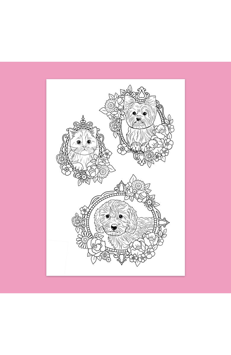 book 'n' app pApplishing house 3 In 1 Activity Book, Alternate, color, Pink