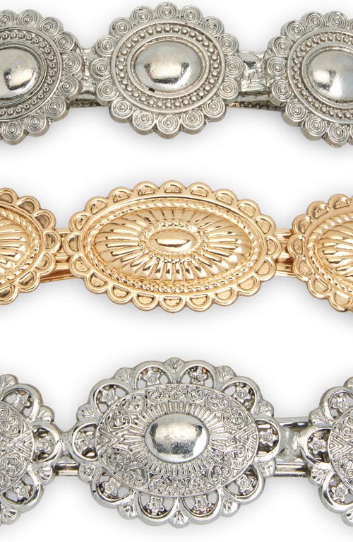 Tasha Assorted 3-pack Western Barrettes