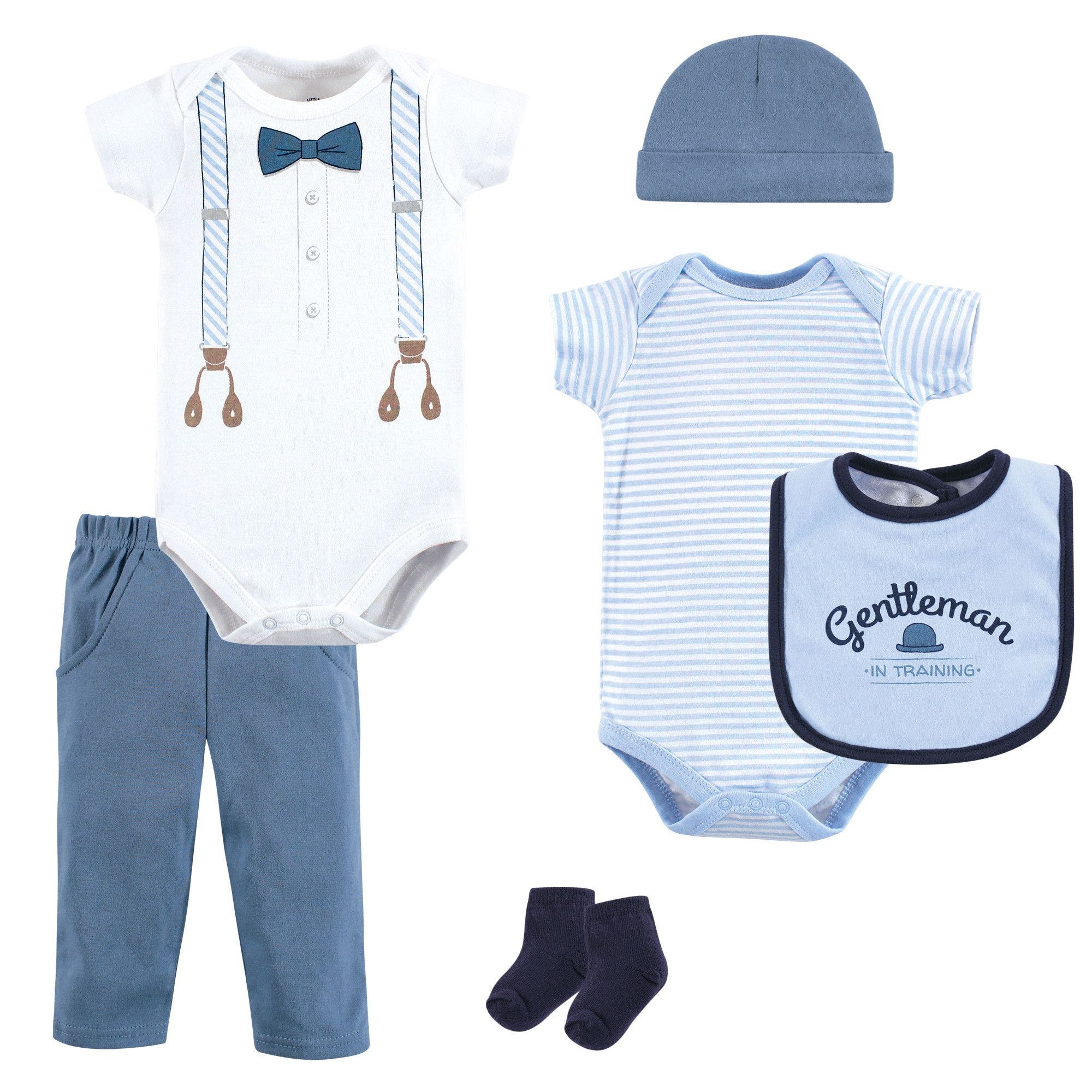 Light Blue Suspenders