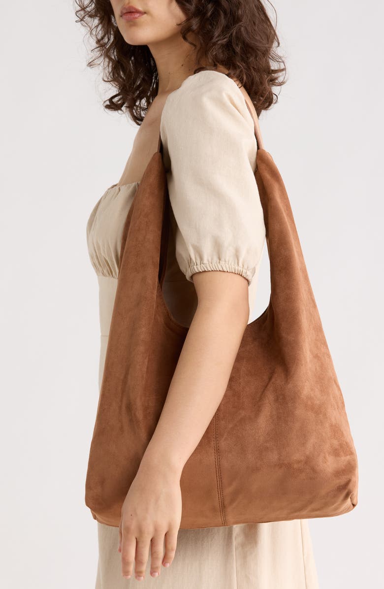 Steve Madden Niccola Hobo Bag, Alternate, color, Nutshell