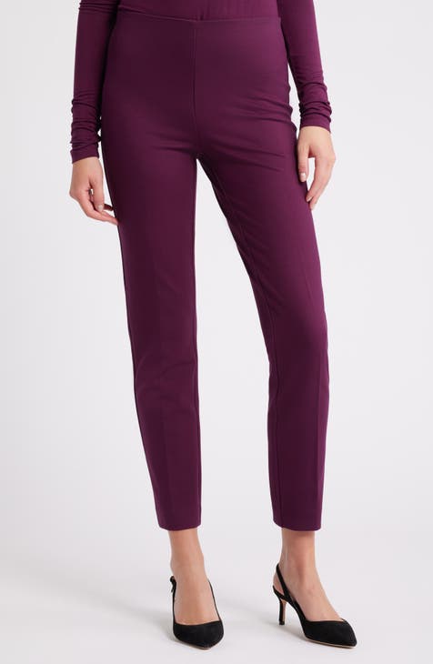 Women s Purple Pants Leggings Nordstrom