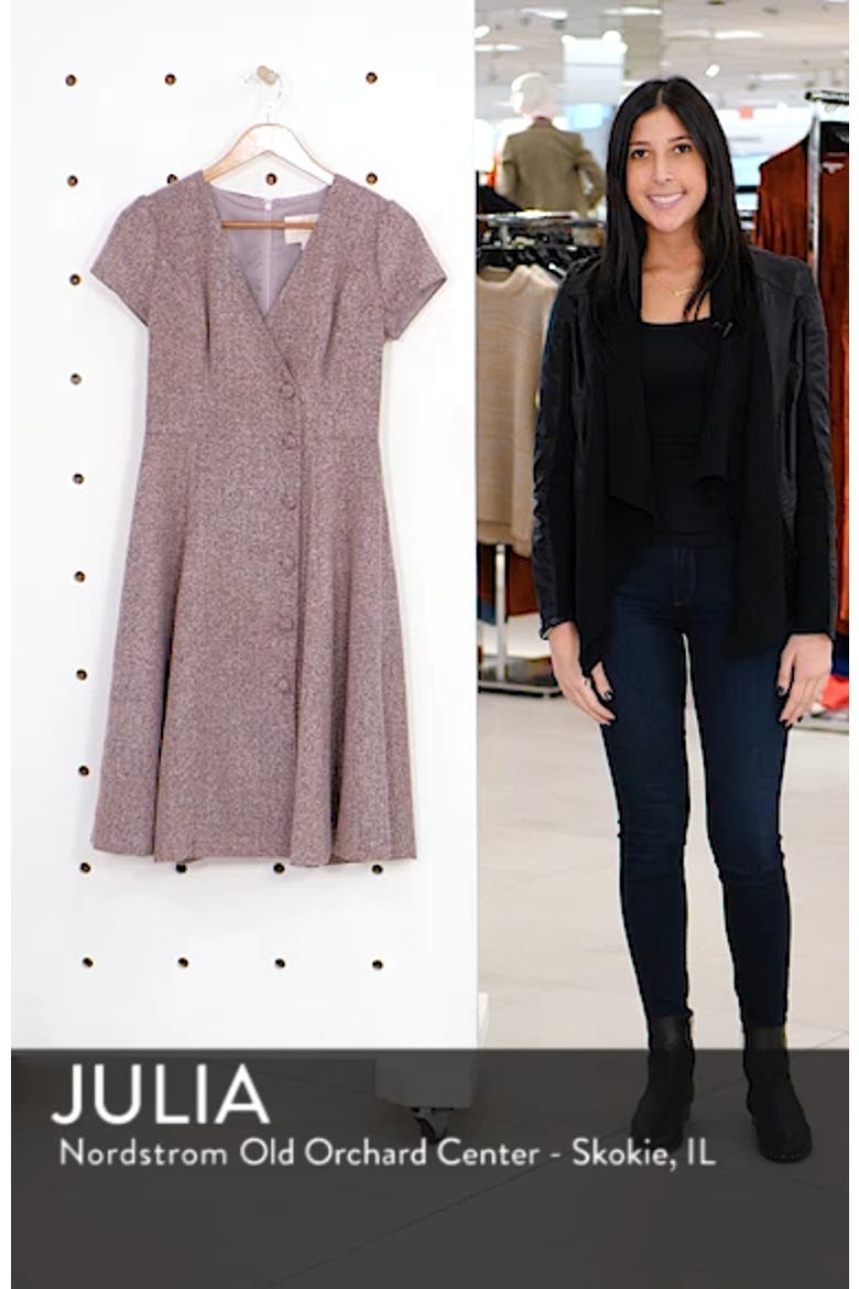 Agatha Dainty Tweed Dress video