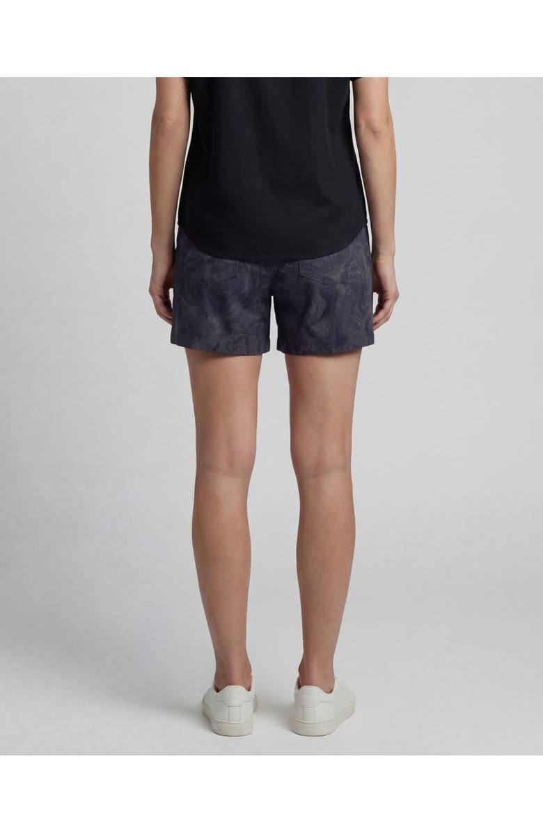 Lords of Harlech Paisley Explosion Womens Tailored Short, Alternate, color, Paisley Explosion Black