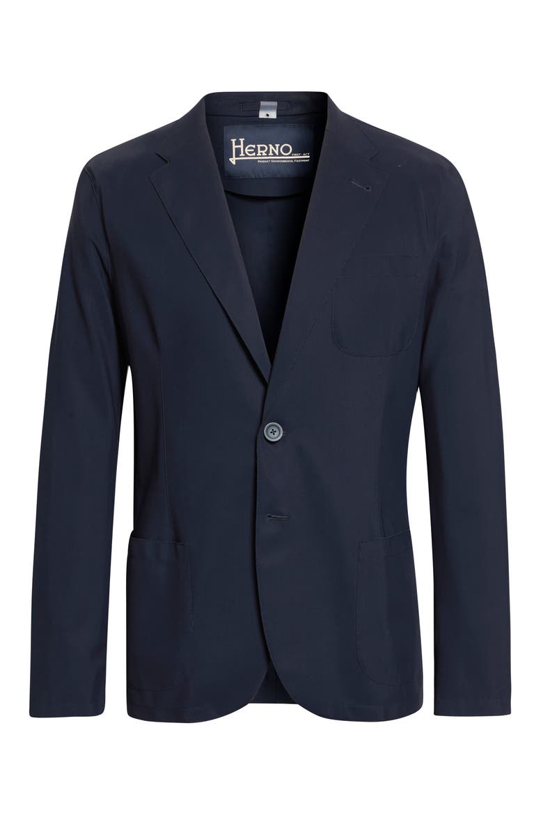 Lightweight Regular Fit Stretch Scuba Knit Sport Coat, Alternate, color, NAVY