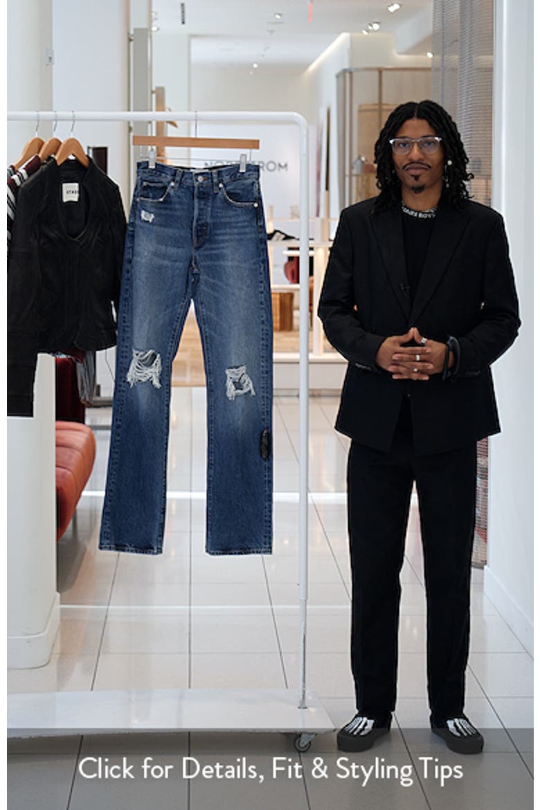 The Vertical High Waist Relaxed Straight Leg Jeans video