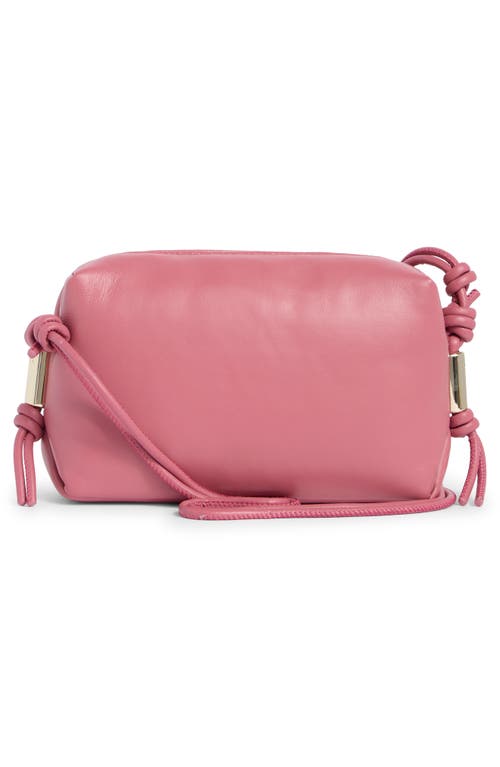 Furla Elettra Mini Leather Camera Crossbody Bag In Pink