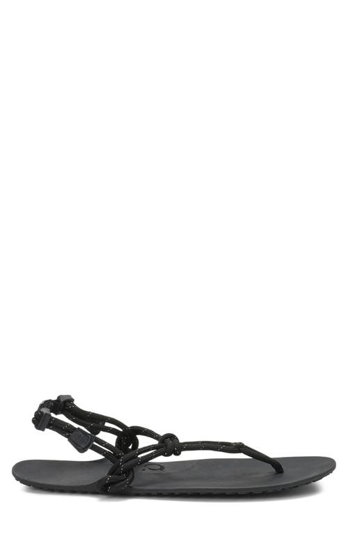Xero Shoes Genesis Rope Style Barefoot Sandal In Black
