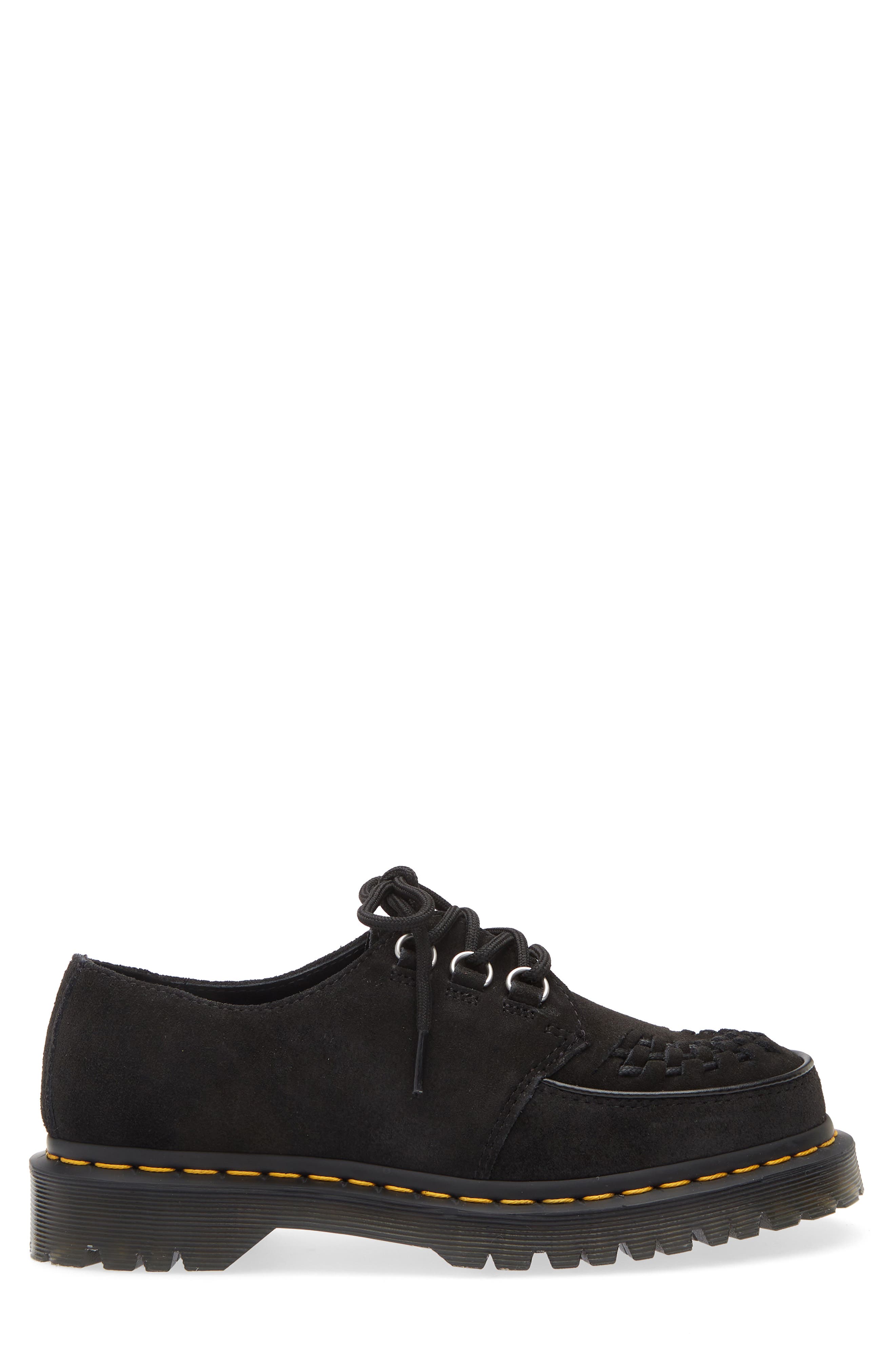 Dr. Martens Gender Inclusive Ramsey Derby, Alternate, color, Black