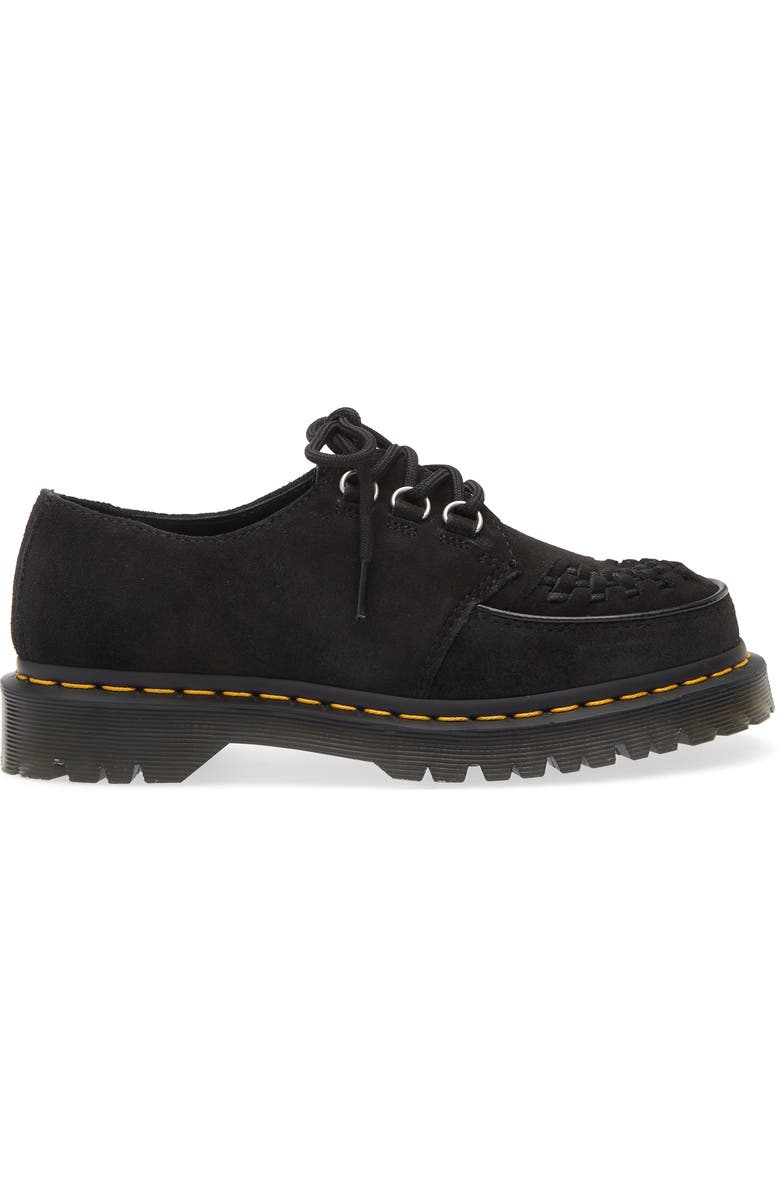 Dr. Martens Gender Inclusive Ramsey Derby, Alternate, color, Black