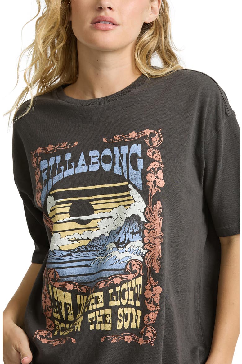 Walk With Us Cotton Graphic T-Shirt, Alternate, color, OFF BLACK