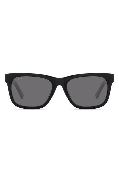 Jake Polarized Rectangular Sunglasses