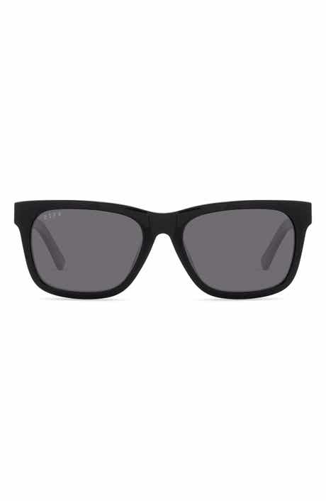DIFF Jake Polarized Rectangular Sunglasses