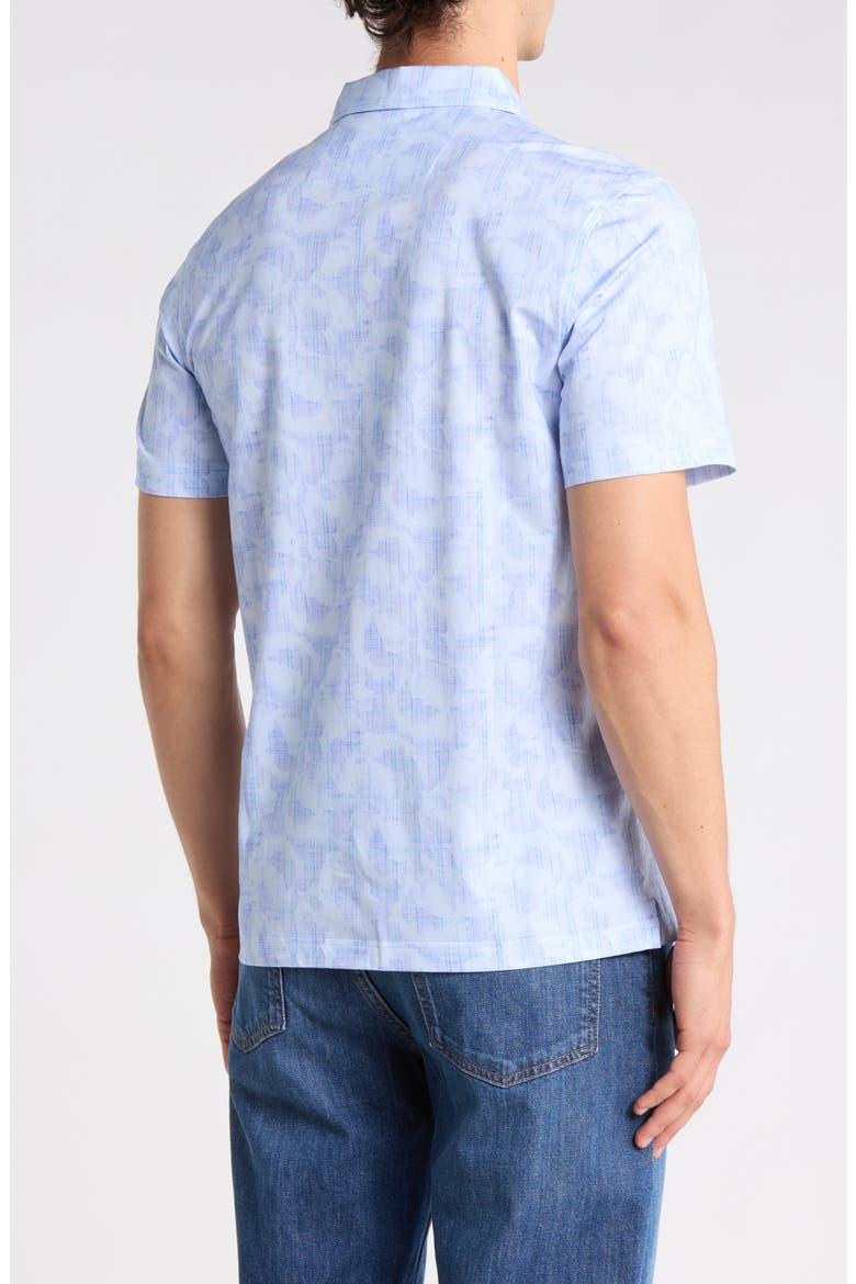 Victor OoohCotton® Short Sleeve Polo, Alternate, color, AIR BLUE
