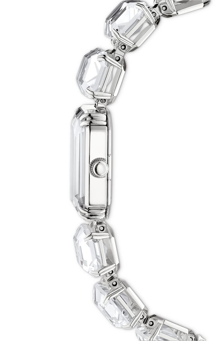 Swarovski Millenia Bracelet Watch, 23mm x 17mm case, Alternate, color, White
