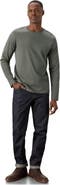Pact Organic Cotton Men's Softspun Essential Crewneck Long Sleeve Tee
