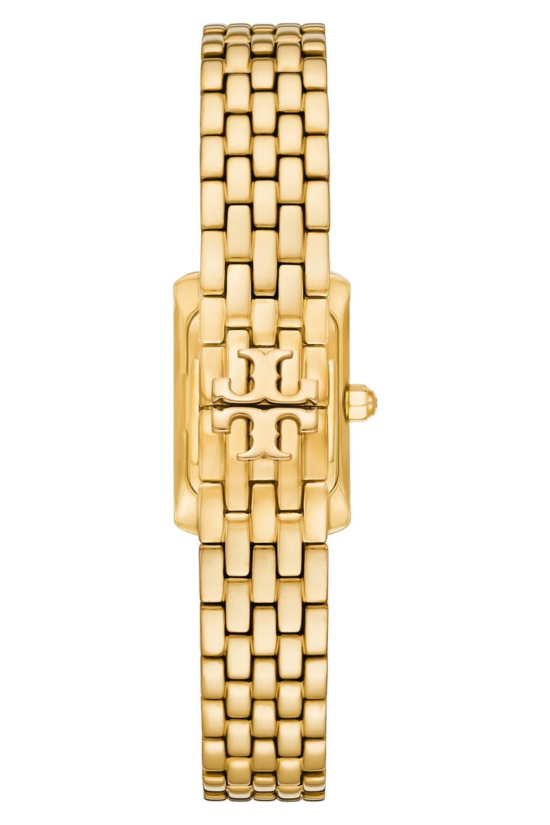 The Mini Eleanor Bracelet Watch, 17mm x 25mm, Alternate, color, GOLD